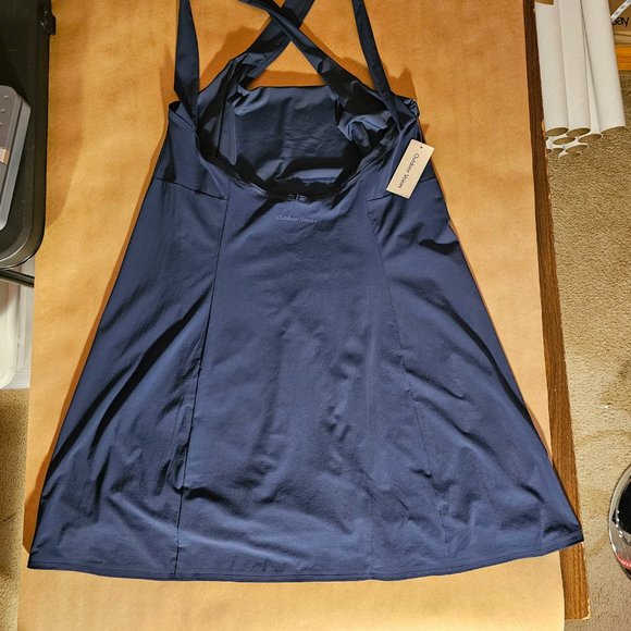 Outdoor Voices Navy Blue Cross Back Exercise Dress Size XXXL - NWT - Picture 6 of 14